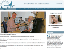 Tablet Screenshot of hoorstudio.nl